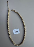 Collar Trenzado Dorado