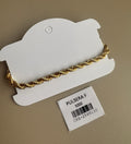 Pulsera Dorada de Cadena Trenzada