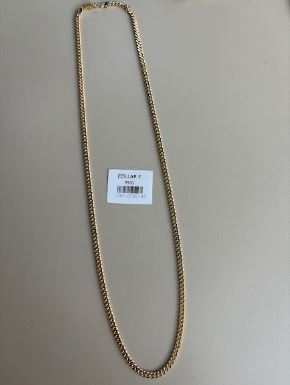 Collar de Cadena Fina Dorado
