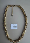 Collar de Eslabones Gruesos Entrelazados