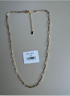 Collar de Eslabones Rectangulares