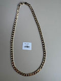 Collar Cadena Eslabones Gruesos Estilo Urbano Color Dorado