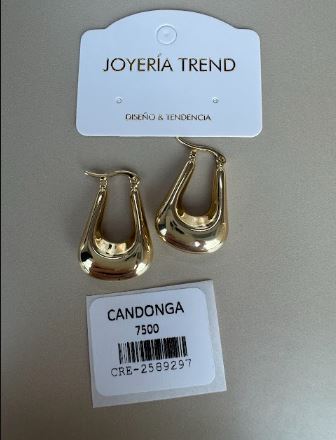 Candongas Gota Doradas