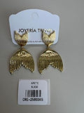 Aretes Colgantes en Forma de Cola de Sirena