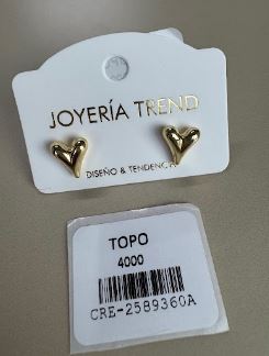 Topo Corazones Abombados