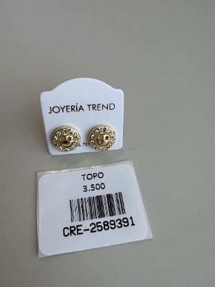 Topo Dorado con Carita Feliz y Circones