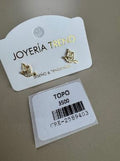 Aretes con Diseño de Ave y Pedrería