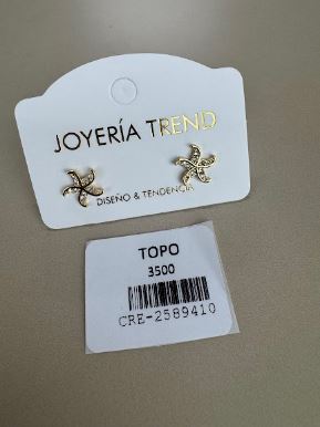 Topo Estrella de Mar con Microcircones