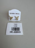 Topo doble Mariposa con Circones