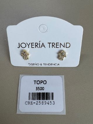 Topo Mano de Fátima con Microcircones