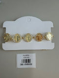 Pulsera Eslabon de San Benito con Circones
