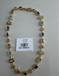 Choker eslabon con Piedras Multicolores