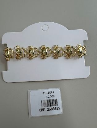 Pulsera Eslabones de Cangrejos
