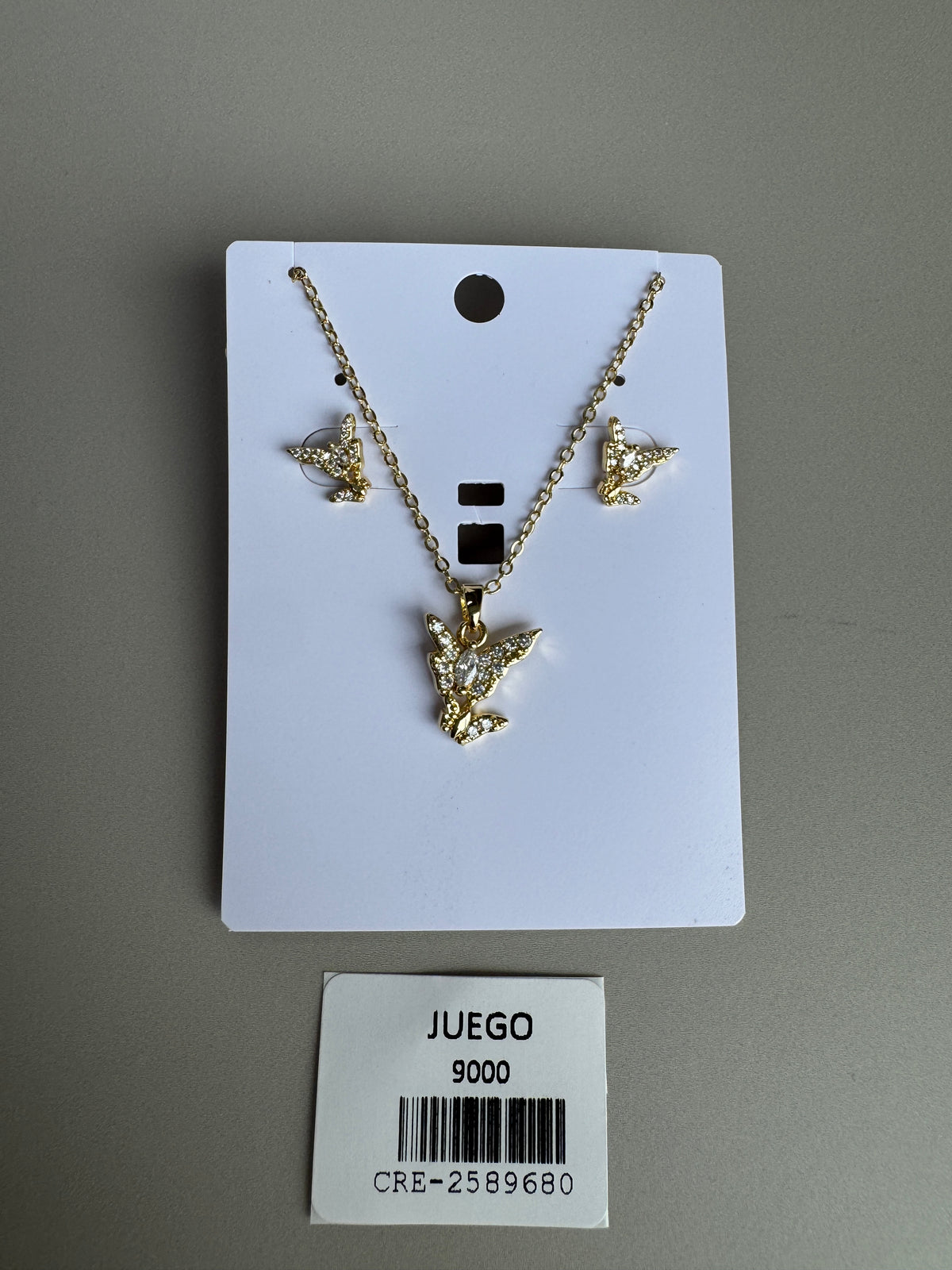 Juego economico mariposa doble