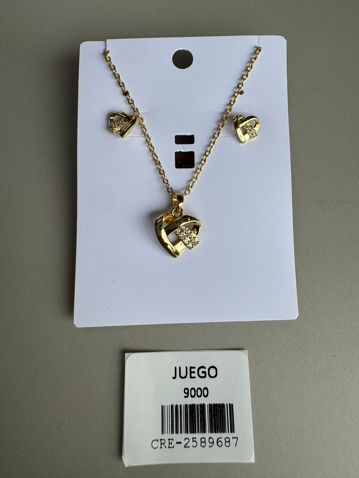 Juego economico corazón lazo
