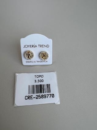 Topo Medalla San Benito con Circones