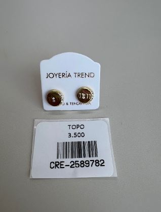 Topo Dorado "11:11" con Circones