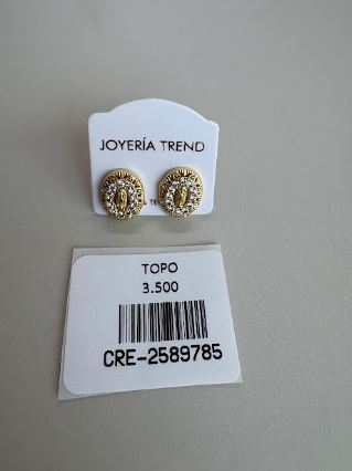 Topo de Virgen con Circones