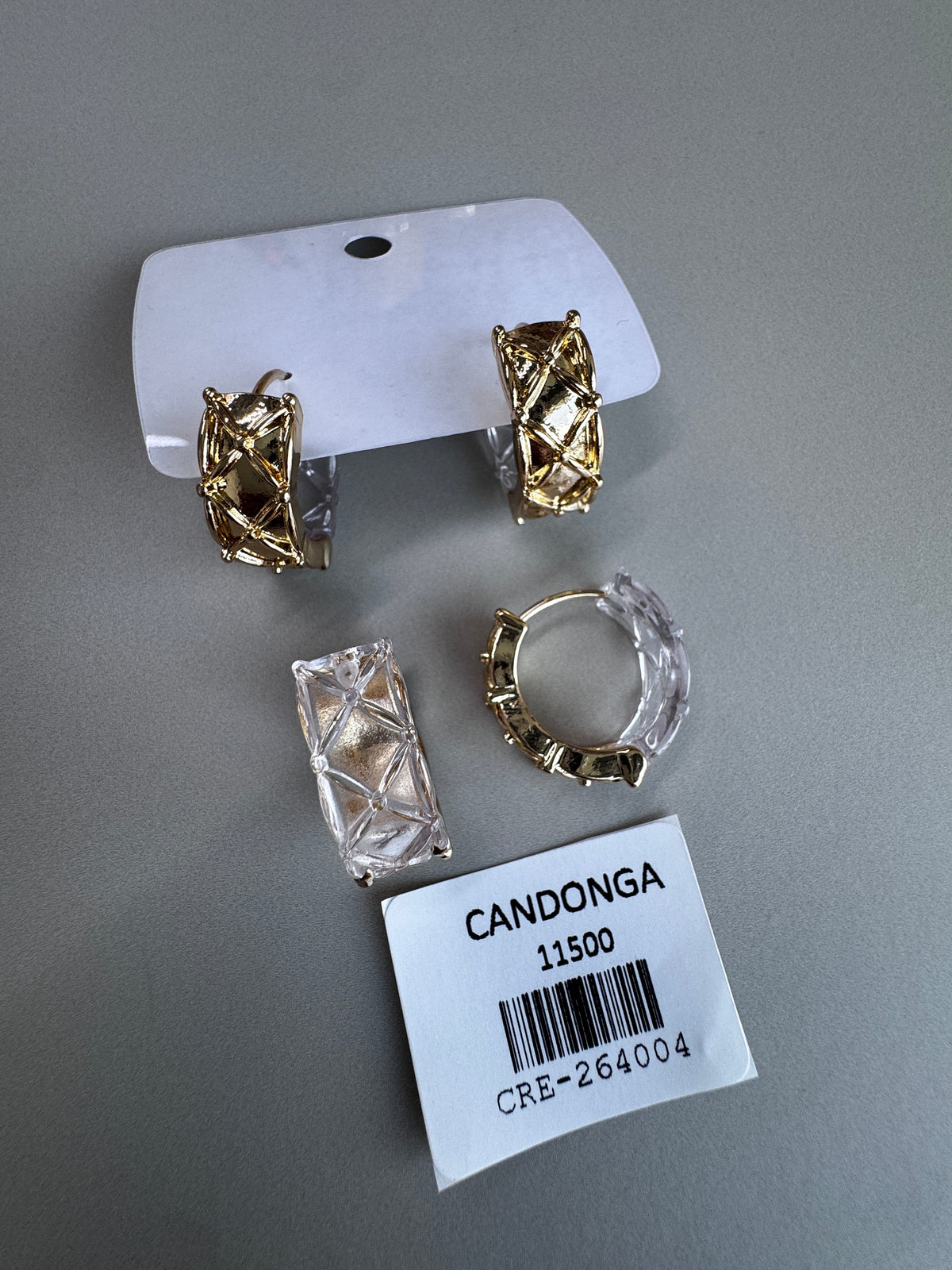 Candonga mini resina transparente