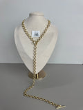 Collar corbatín eslabones