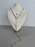 Collar corbatín de eslabones