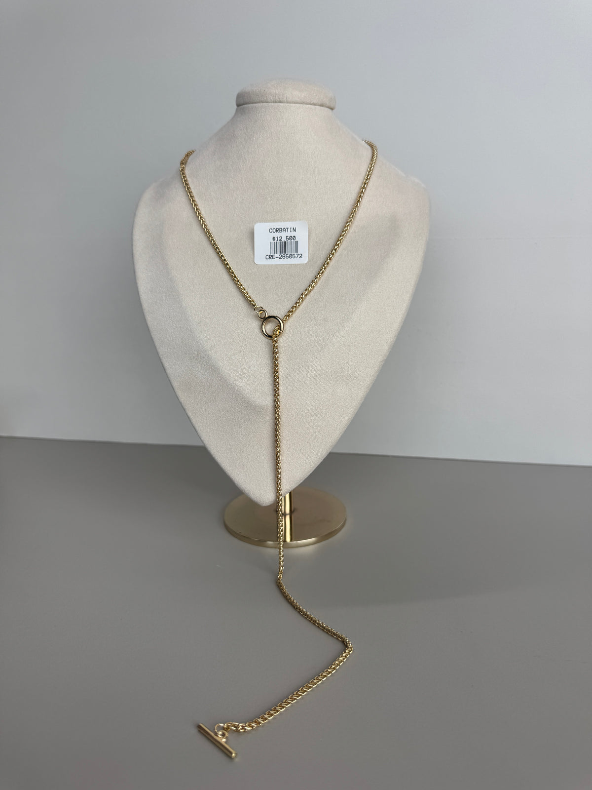 Collar corbatín eslabon