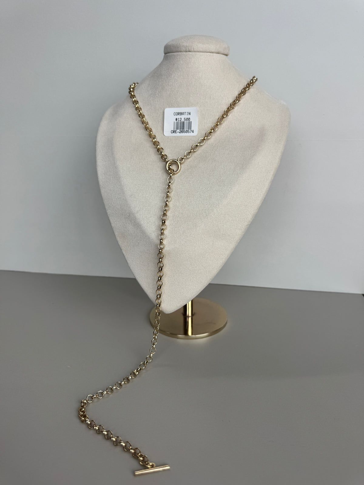 Collar y corbatín eslabones