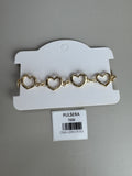 Pulsera eslabones corazón