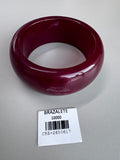 Brazalete resina borgondy