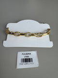 Pulsera eslabón con microcircón