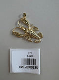 Dije con Diseño de Langosta en Tono Dorado