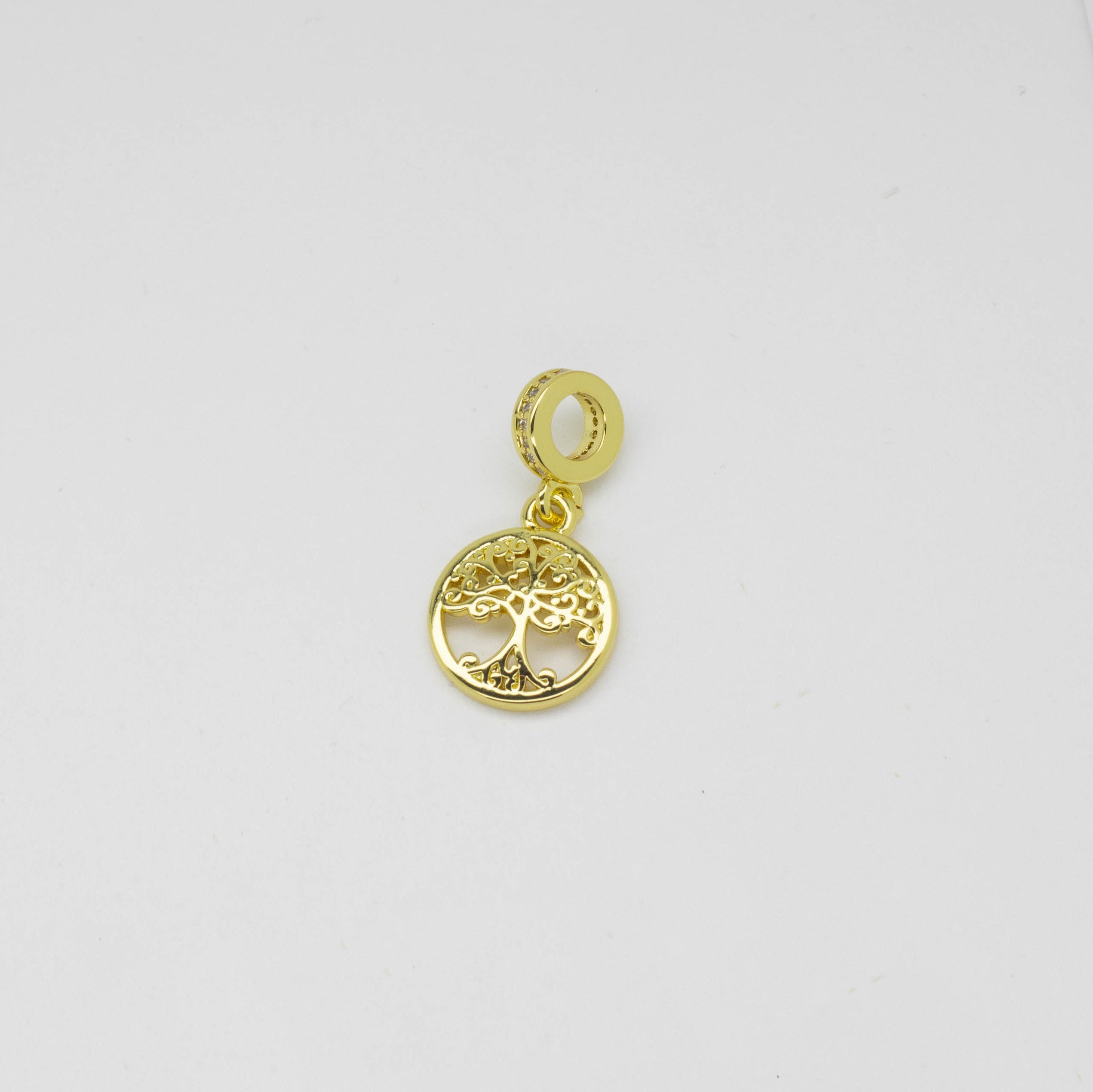 Dije Charms Árbol de la Vida Minimalista