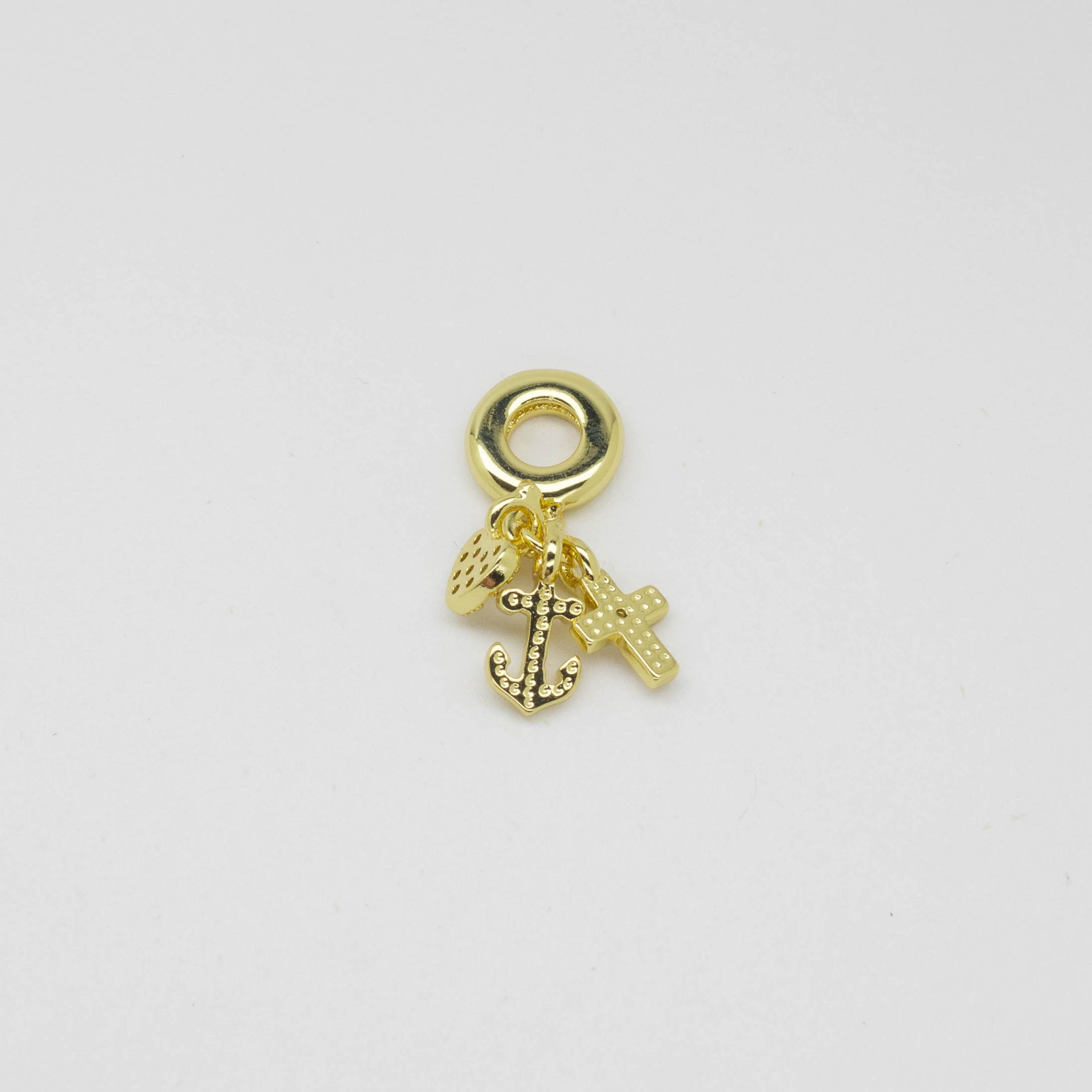 Dije Charms Fe, Esperanza y Amor
