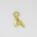 Dije Charms Ojo, Pluma y Mano con Detalles
