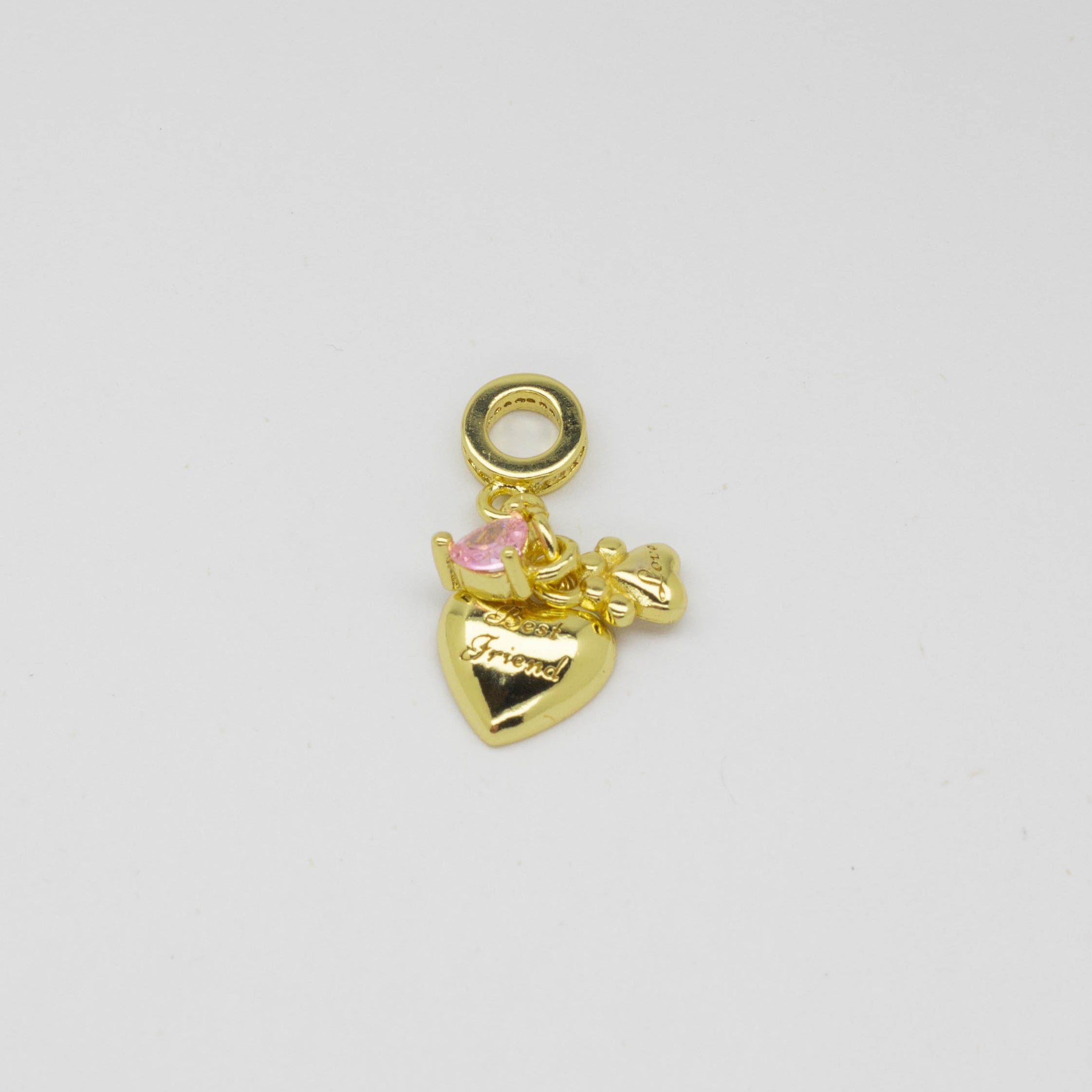 Dije Charms Corazones Best Friend