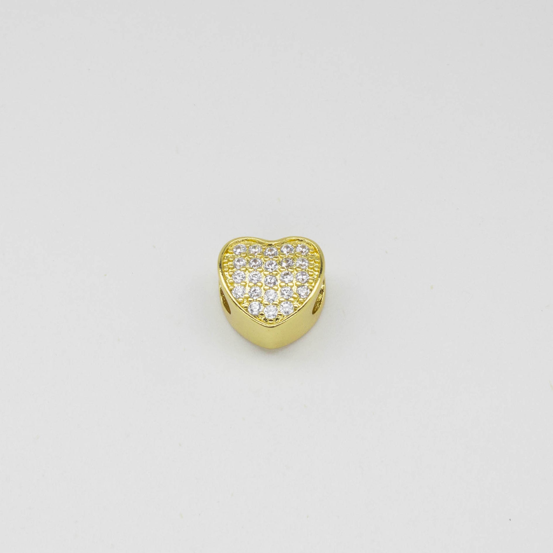 Dije Charms de Corazón con Circones
