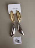 Aretes Colgantes Gota Alargada