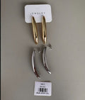 Aretes Colgantes Curva Alargada