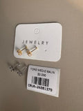 Aretes Topo Medio Balín Surtidos