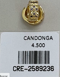 Candonga Relieve de Corazon con Circones Color Lila