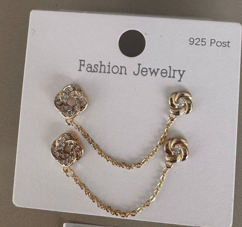 Topo Mix Espiral con Cadena y Circones