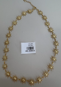 Collar de Eslabones en Forma de Sol