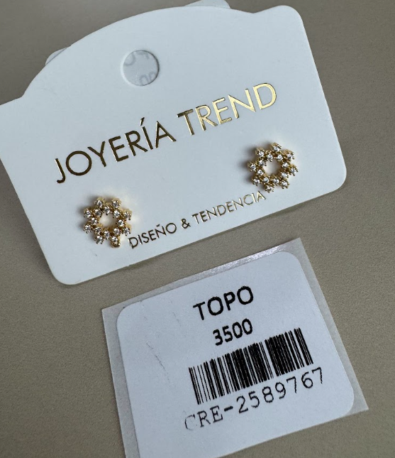 Topo Flor con Circones